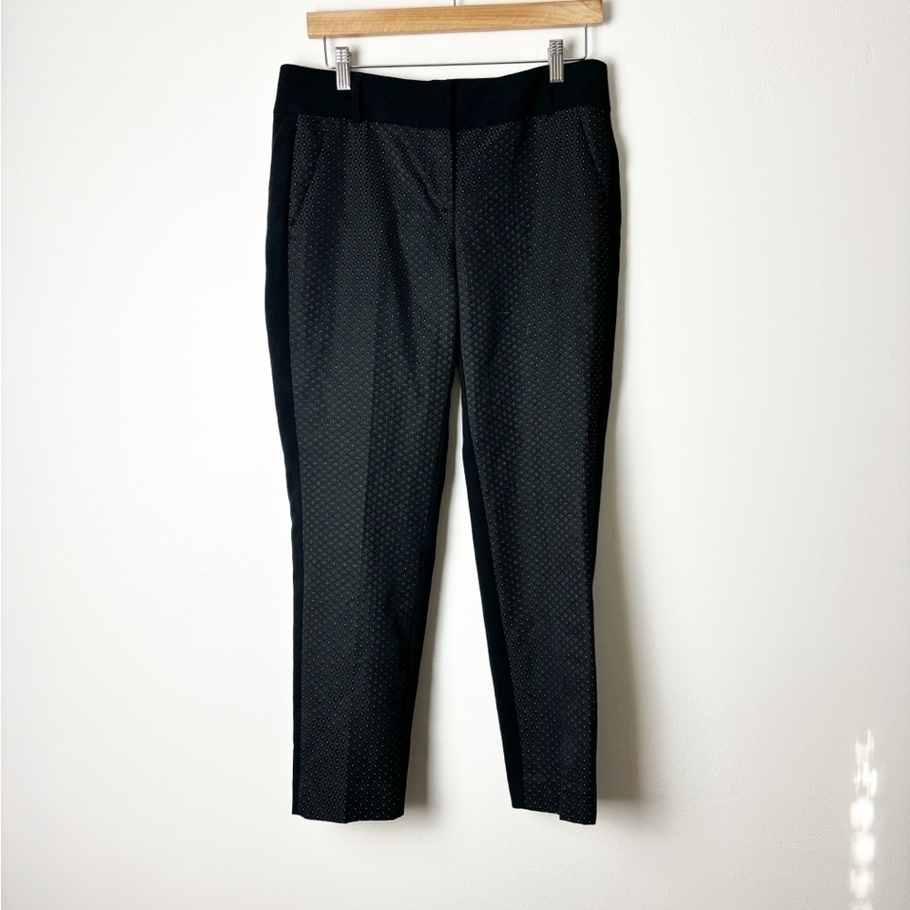 LOFT • Women’s Marisa Printed Ankle Tapered Leg Trouser Pants Size 4